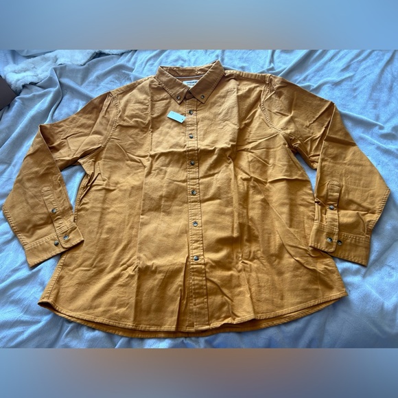 Men's Slim-Fit Long-Sleeve Stretch Oxford - Picture 7 of 8